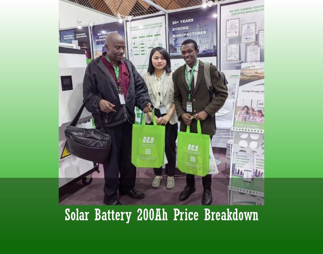 Solar Battery 200Ah Price Breakdown